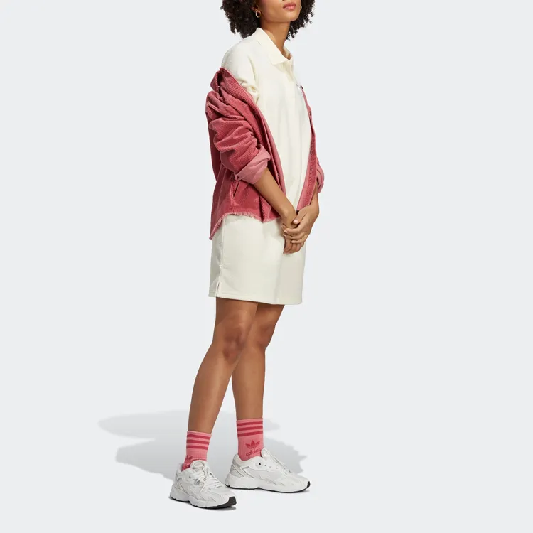 Adidas Originals Cherry Blossom Limited Series Short Sleeved Dress Women's Ivory-3