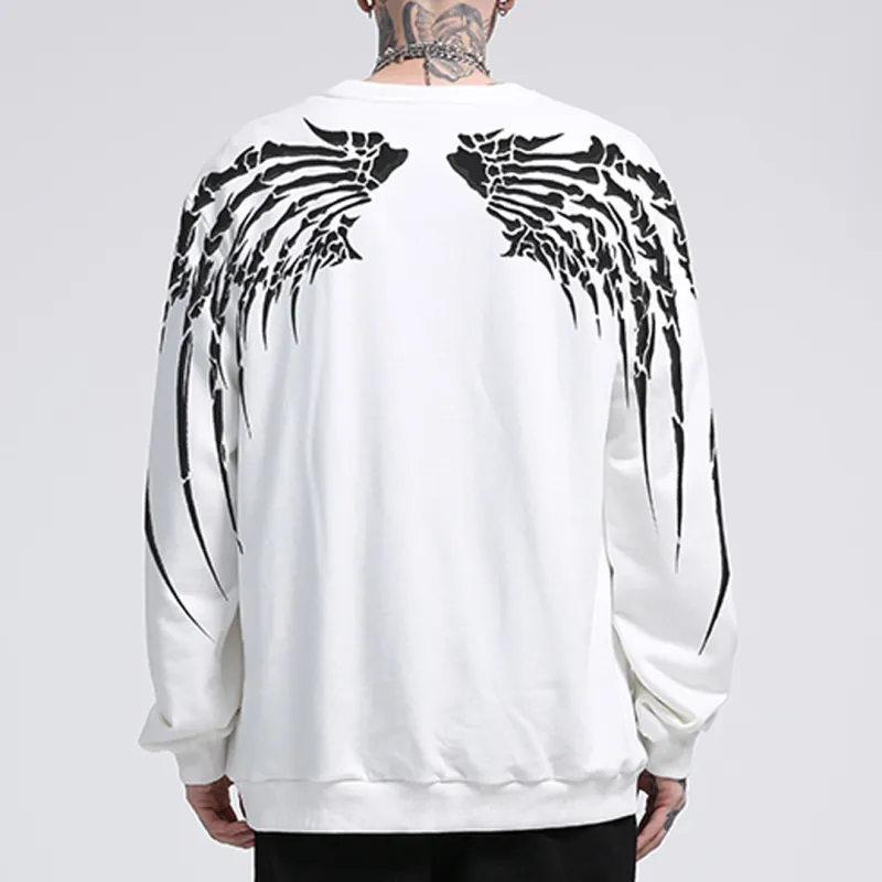 MIRACLE KILL Crew Neck Loose Fit Regular Sweatshirt Unisex-3