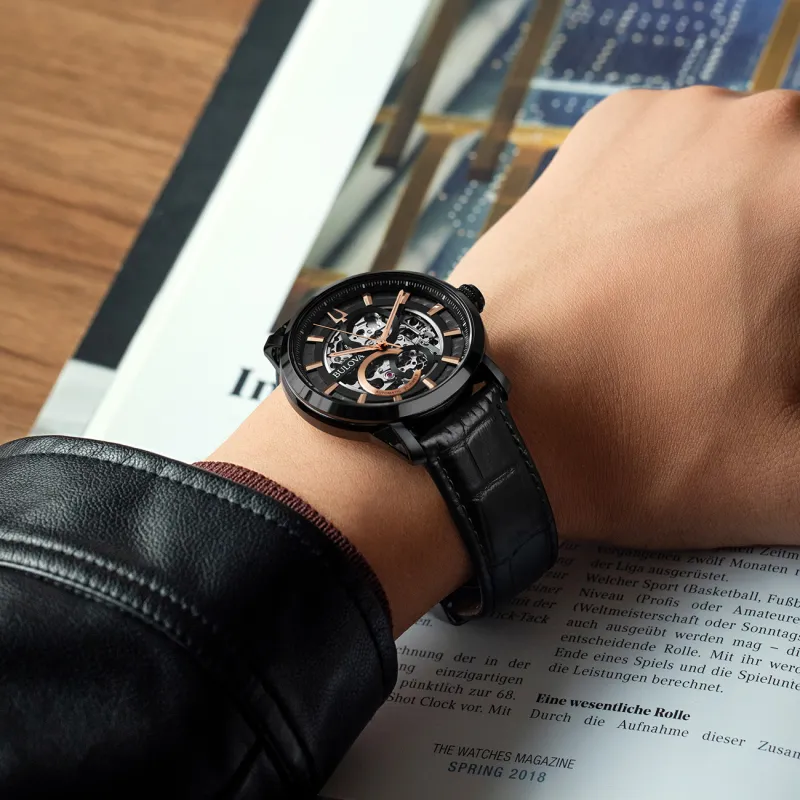 BULOVA Sutton Skeleton Dial 98A283-7