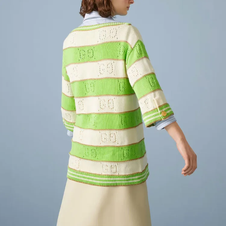 GUCCI 2010s Gg Striped Jumper-2