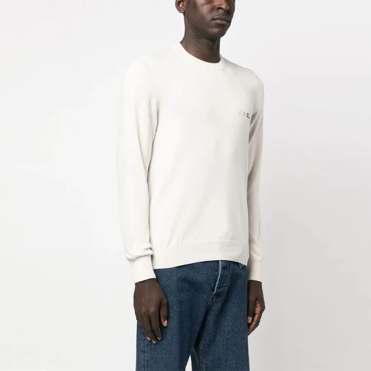 A.P.C Sylvain Embroidered Jumper-3