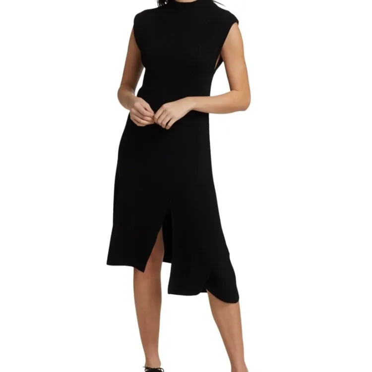 KENZO SS21 Sleeveless Dress Women's Black-2