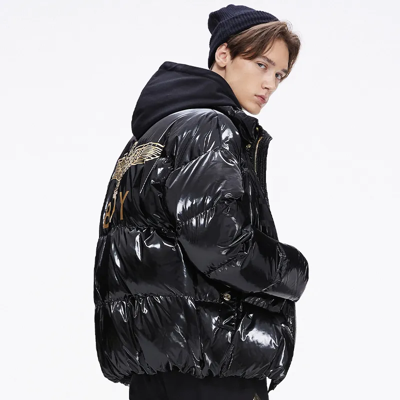 Boy London Down Jacket Unisex Black-4