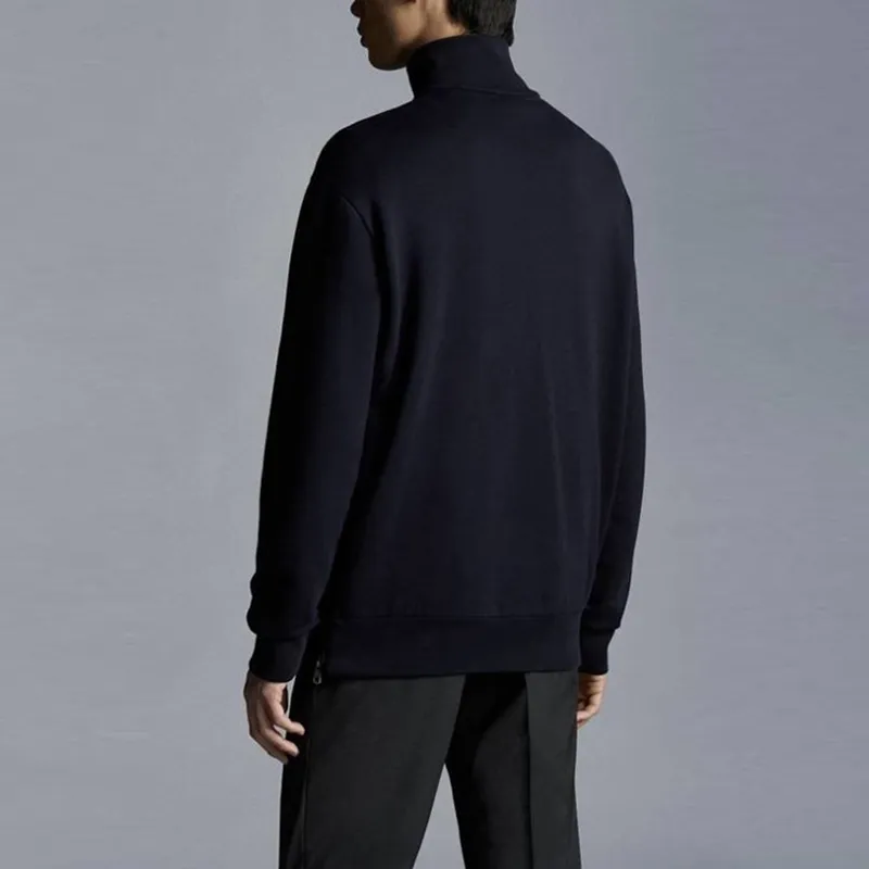 Moncler Sweatshirts Men Midnight Blue-4
