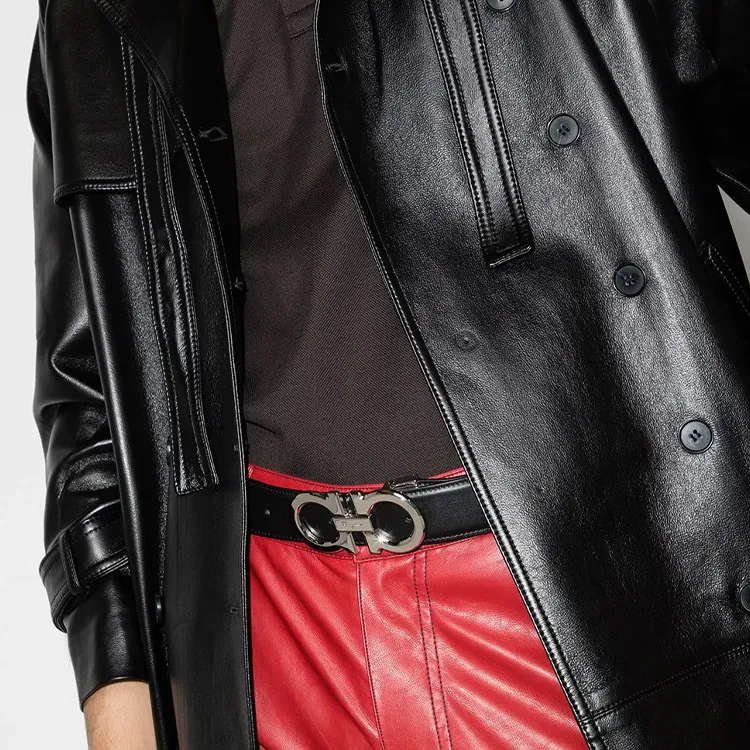 Ferragamo Leather Belts Men-2