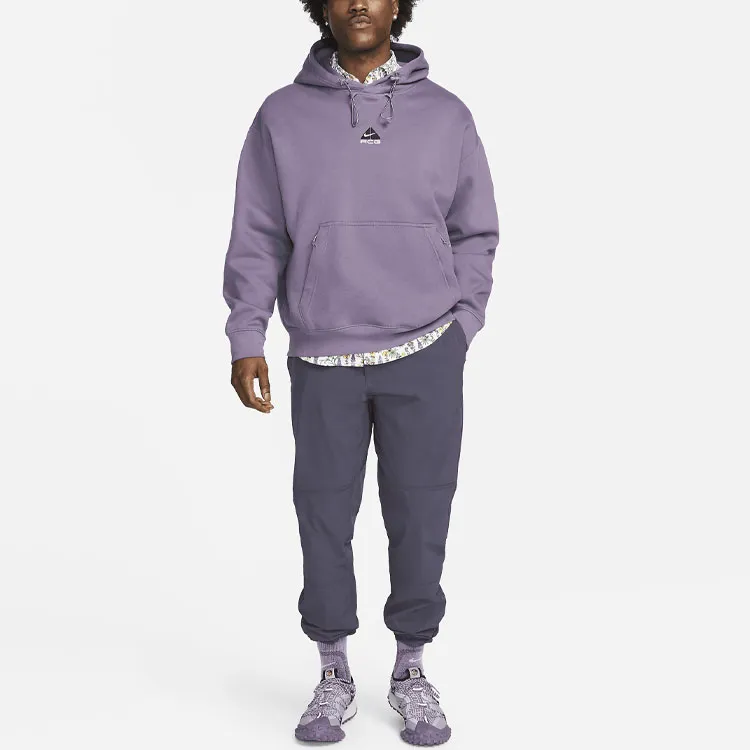 Nike Casual Pants Men Dark Purple-2