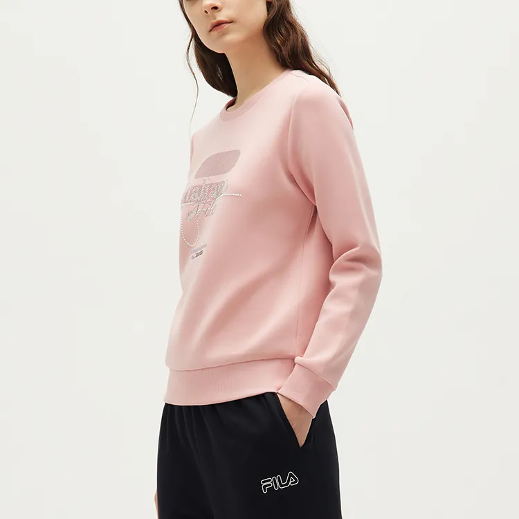FILA Sweatshirts Women's Delicate Pink-3