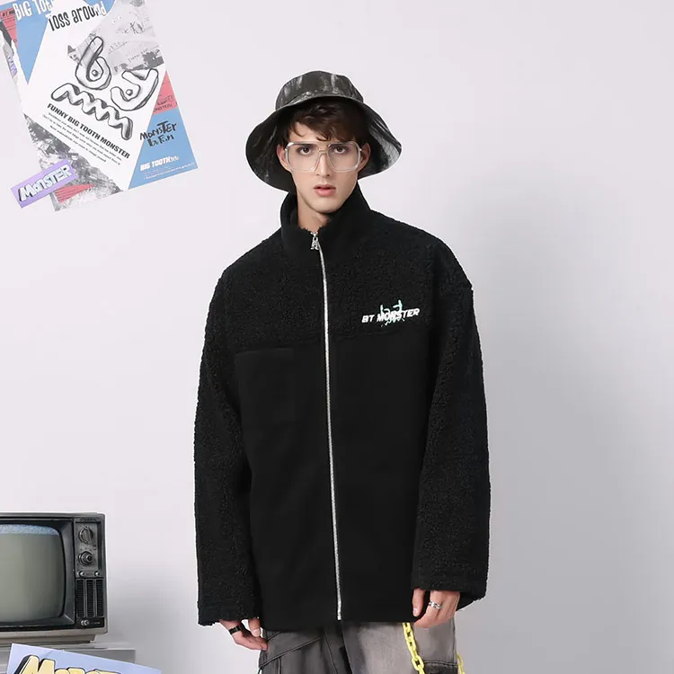 Bt Loose Fit Thickened Jacket Unisex-3