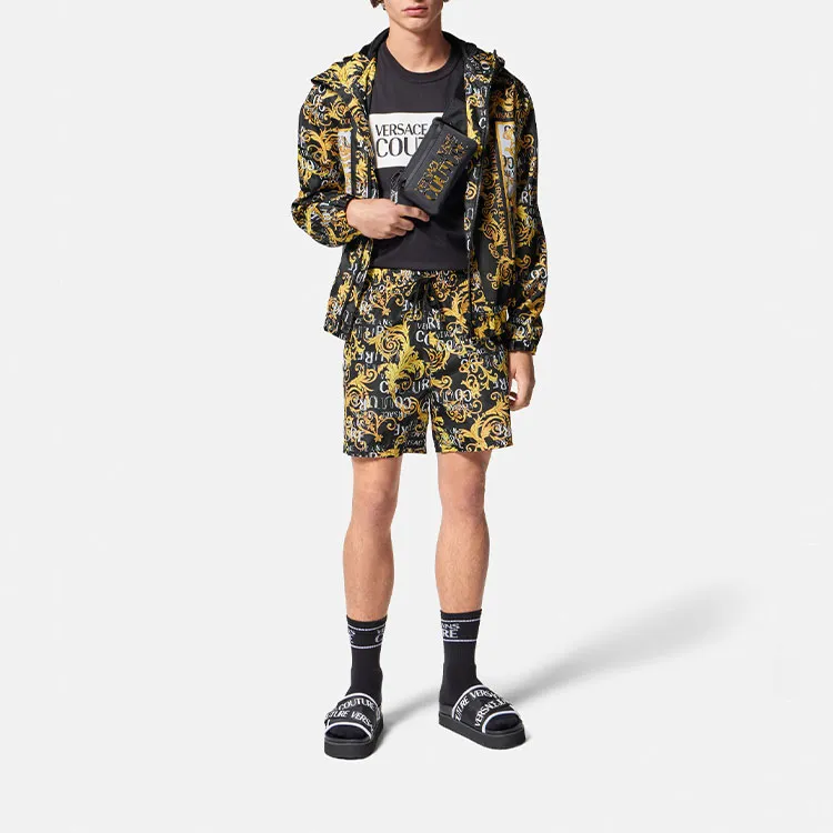 VERSACE JEANS COUTURE SS23 Jackets Coats Men's Black Gold-2
