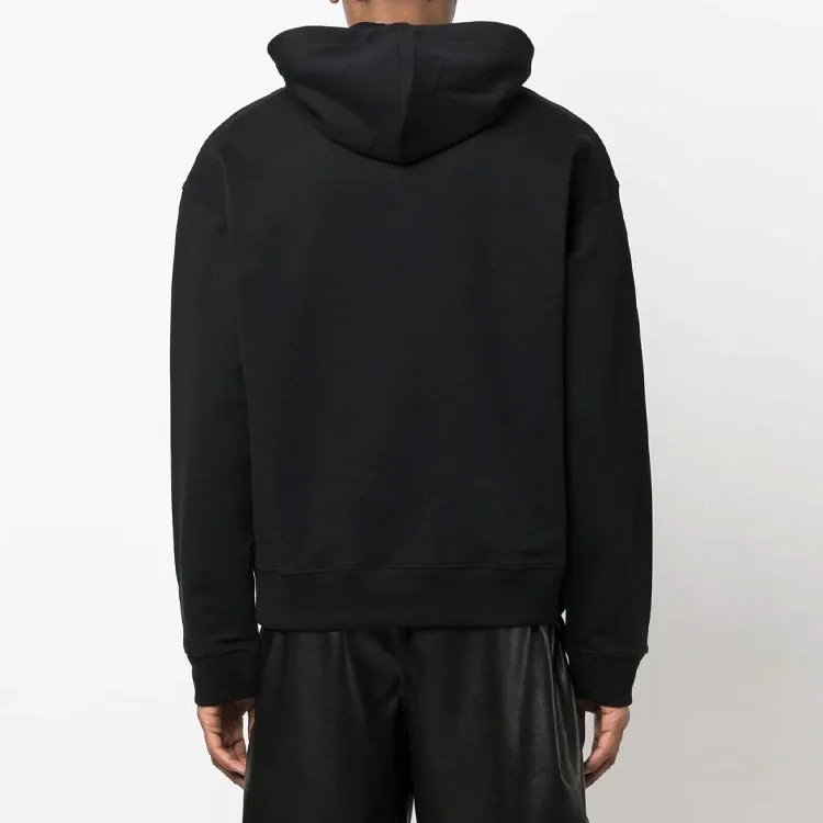 MOSCHINO Long Sleeved Drawstring Hoodie-2