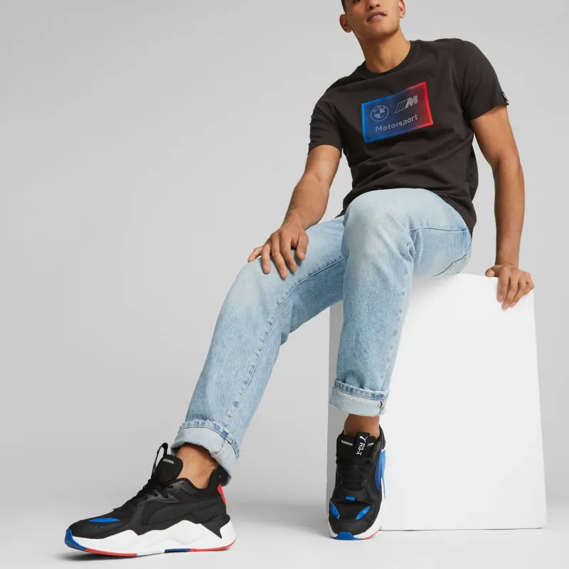 PUMA BMW M Motorsport T Shirt Men's Black-2