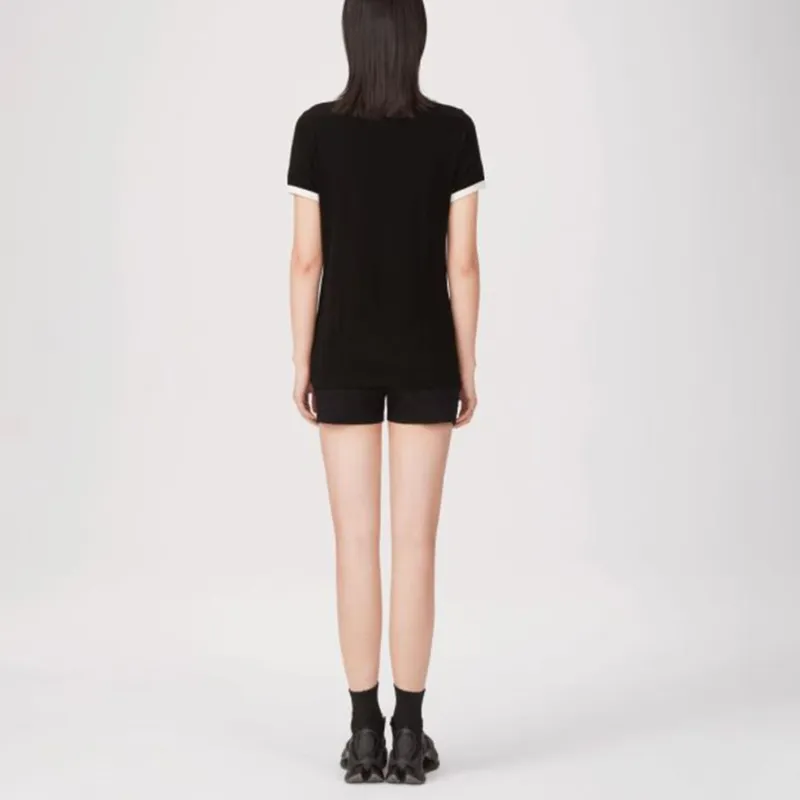 LI NING 1990 T Shirts Women's Black-4