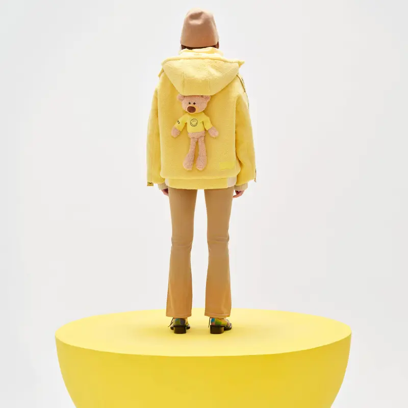 Smiley X 13 DEMARZO SMILEY Velvet Jackets Unisex-5