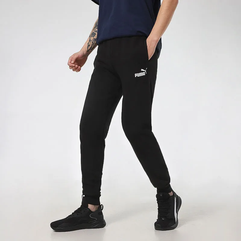 PUMA Track Pants Knitted Sports Pants Men's Black-4