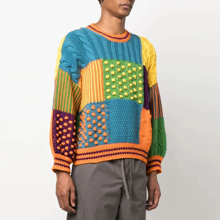 KENZO Paris Psychedelic Cable Jumper-3