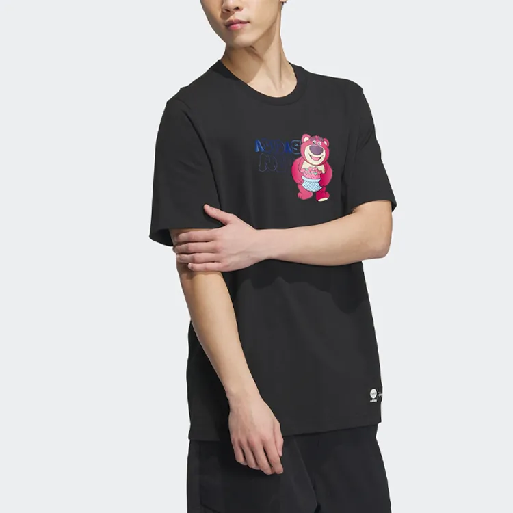 Adidas Neo x CAOMEIXIONG,LIANMINGKUAN T Shirt Men's Black-3