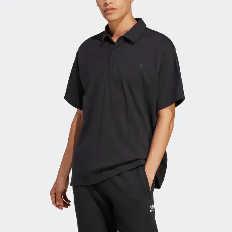 Adidas Originals Polo Shirt Men's Black-1