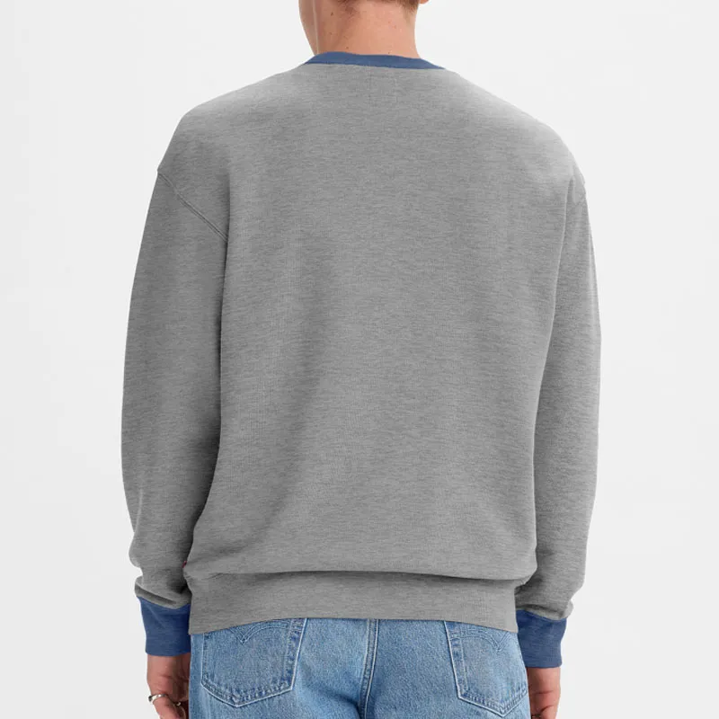 Levis Sweatshirts Men Gray-3