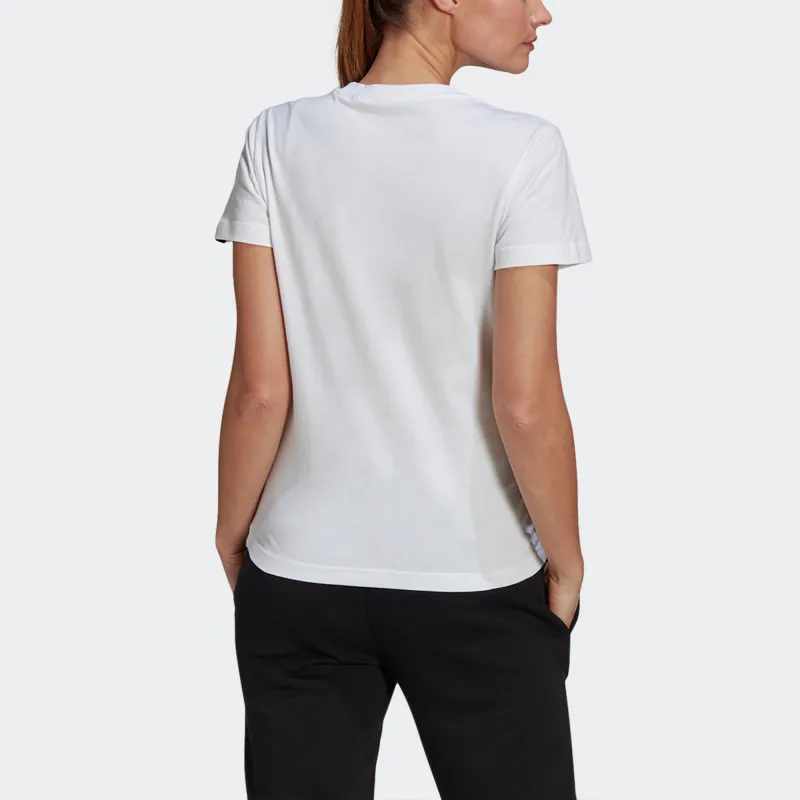 Adidas Regular T Shirt Women's White-3