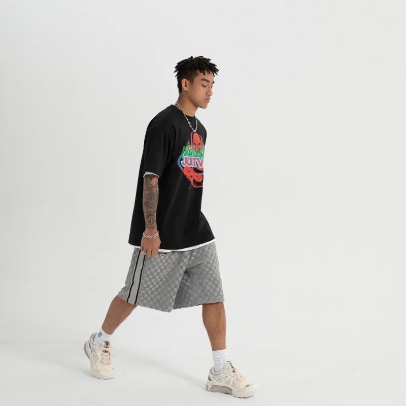 JUST VIBE Casual Shorts Unisex-11