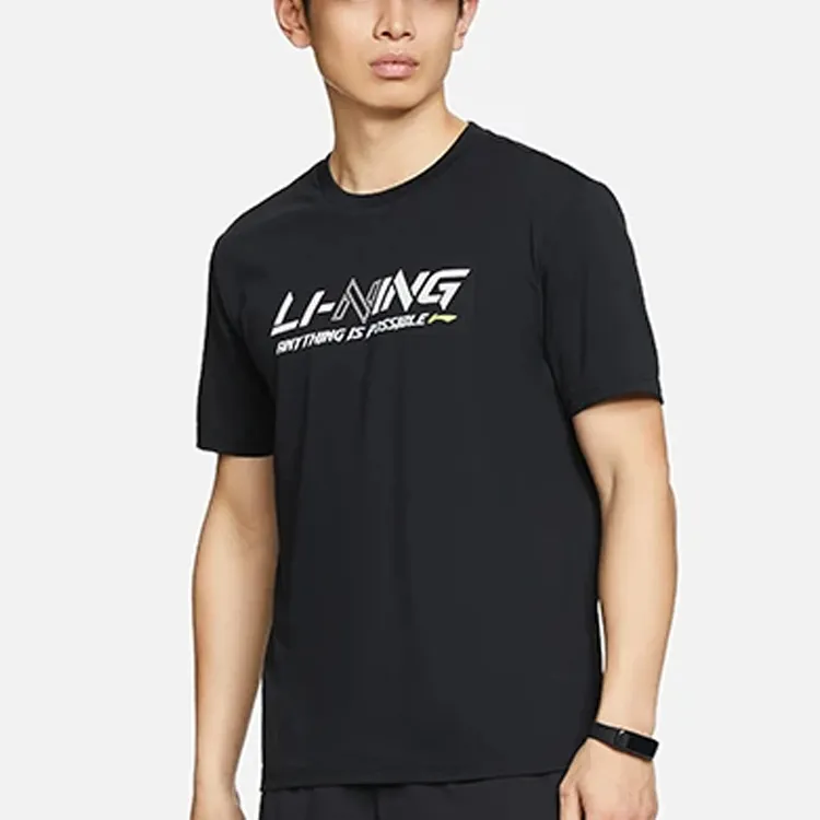 LINING Training Series T Shirts Men Black-2