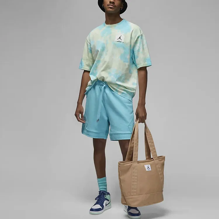 Jordan T Shirts Men Teal-4