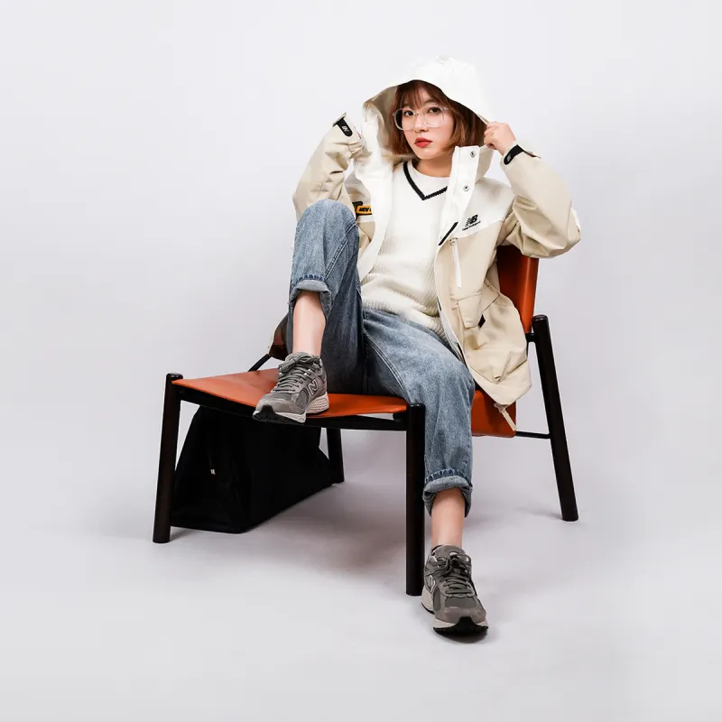 New Balance JHI Jackets Unisex Ecru-6