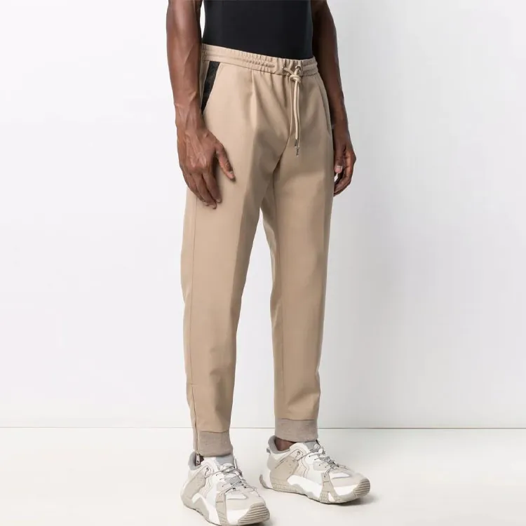 KARL LAGERFELD / Karl Lagerfeld Jeans Knitted Sweatpants Men Khaki-1