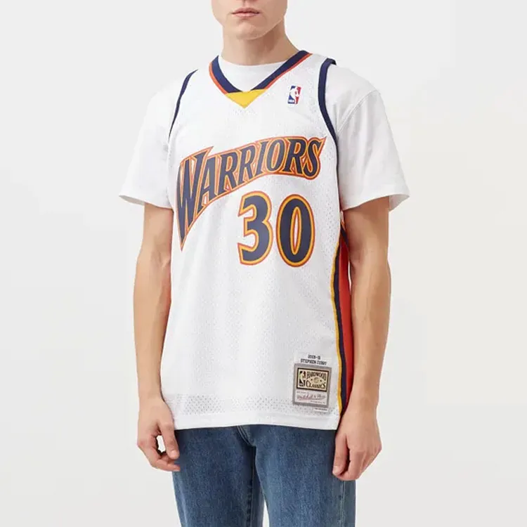 Mitchell Ness Basketball Jerseys Unisex White Gift Box Set-3
