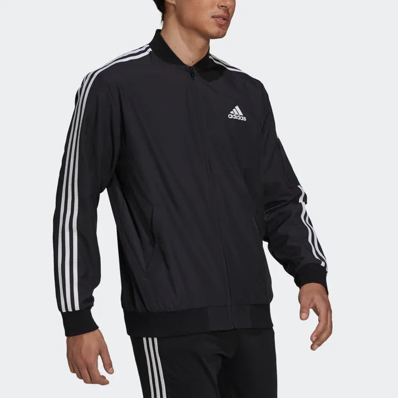 Adidas ESSENTIALS Jacket Men's Black-3