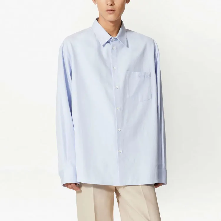 Valentino Shirts Men Blue-1