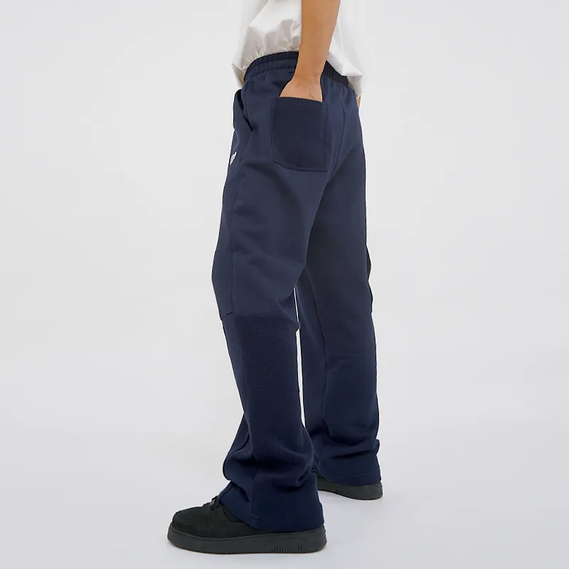 Phew Casual Pants Unisex Navy Blue-5