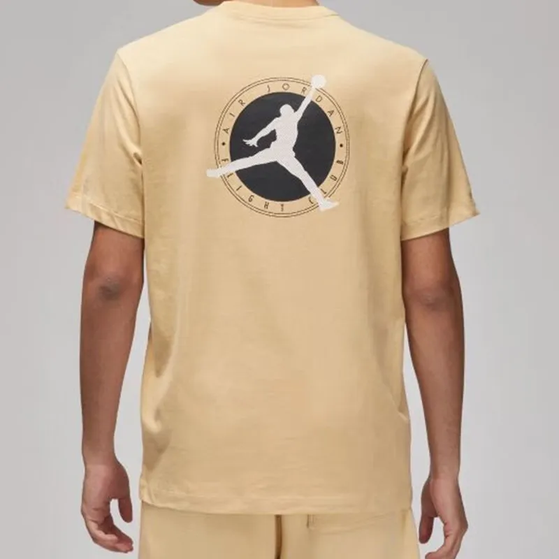 Jordan T Shirt Men's Sesame Brown-3