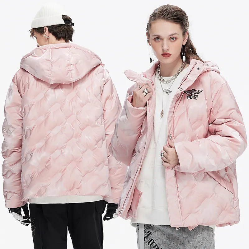 Boy London Down Jacket Winter Unisex Pink-5