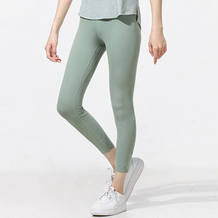 Nike Sports Pants Women's Yellow Green-2
