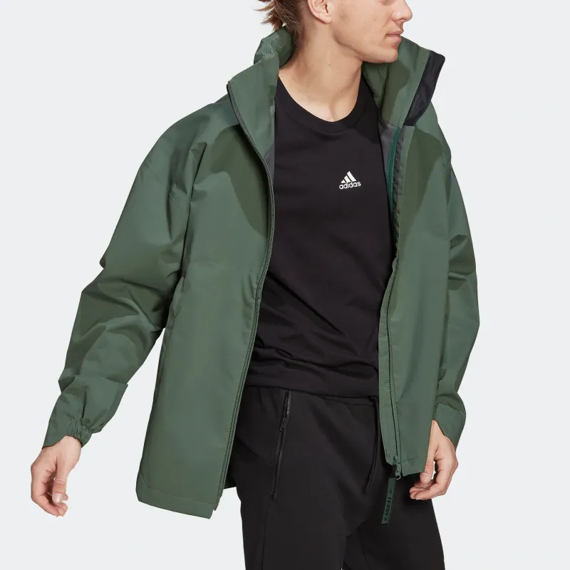 Adidas MYSHELTER Jackets Men Green-3