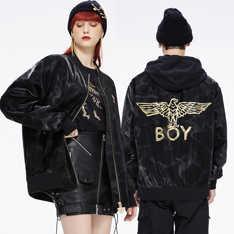 TA/PE CREPE DE CHINE ASM ROUND HEM JACKET(XS Black): Yohji Yamamoto｜THE  SHOP YOHJI YAMAMOTO