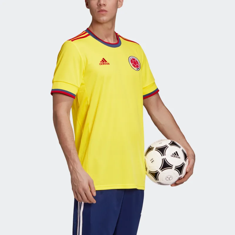 adidas Men's Colombia Home Jersey Yellow-4