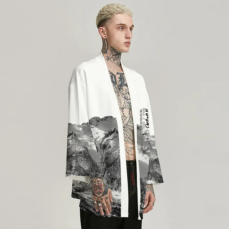SANSYAS Hanfu Unisex White-5