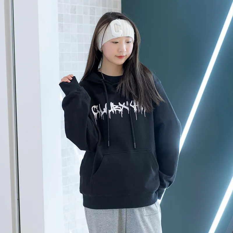 Clubxxhh Sweatshirts Unisex Black-2