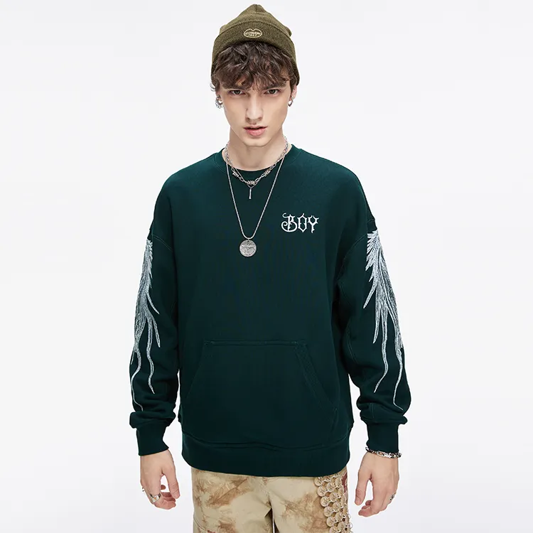 Boy London FW21 Sweatshirt Men's Green-2