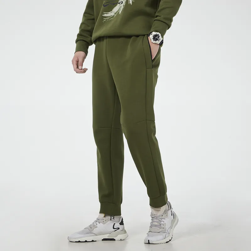 Adidas Knitted Sweatpants Men Green-4