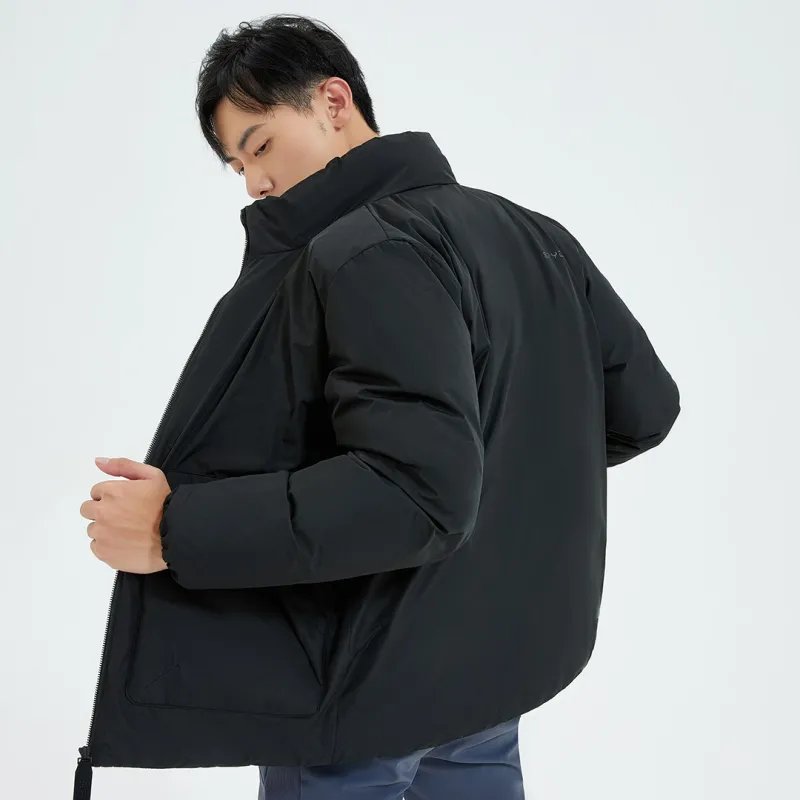 SPYDER Solid Color Stand Collar Down Jacket Men's-4