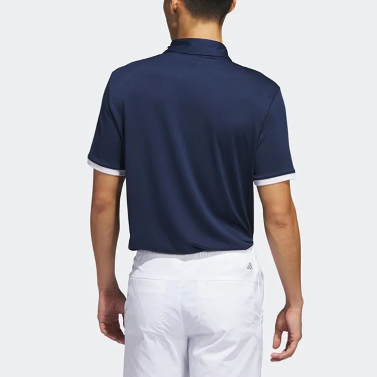 Adidas Polo Shirts Men Navy Blue-2