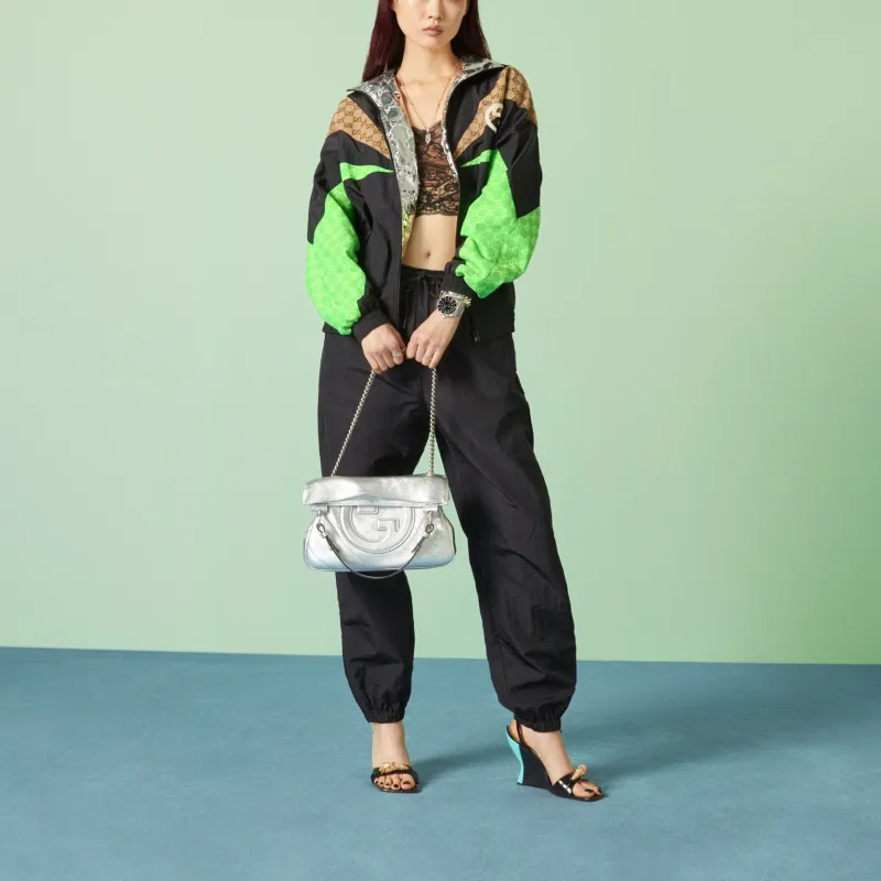 GUCCI Monogrammed Trousers-1