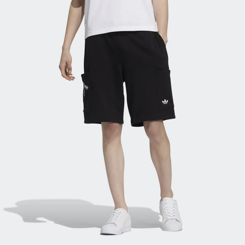 Adidas Originals Casual Shorts Men's Black-1