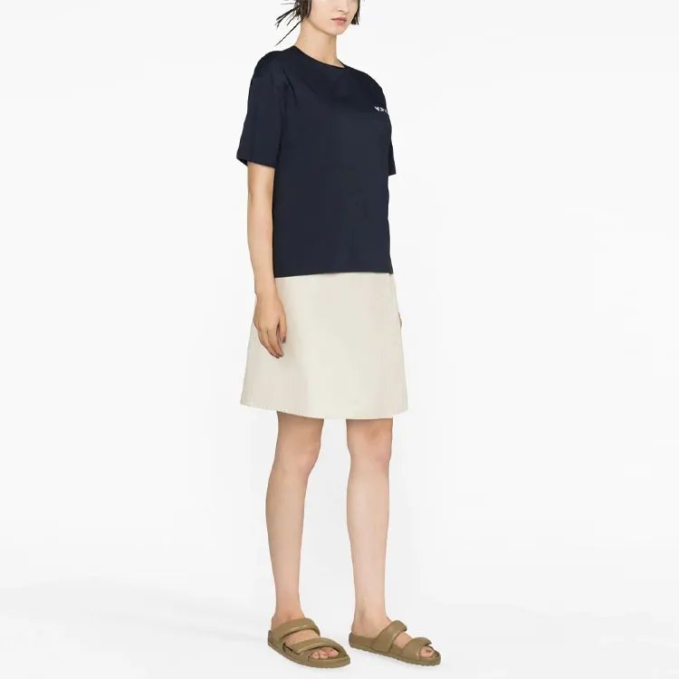 A.P.C T-Shirts Women's Marine Blue-2