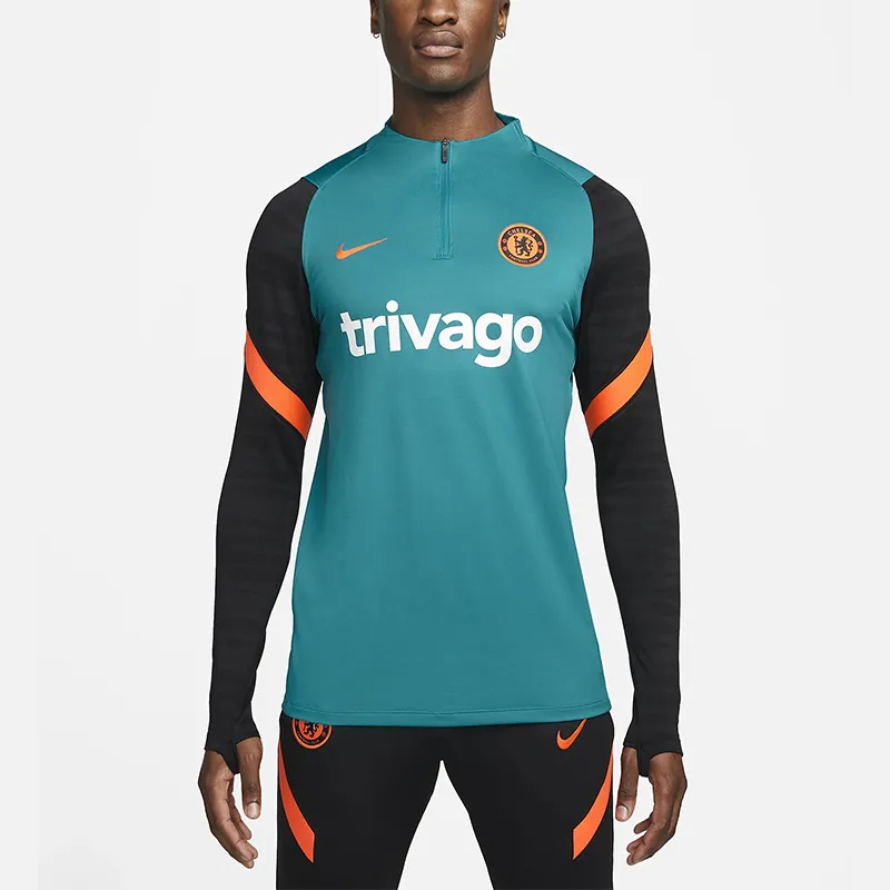 Nike Soccer Jerseys Men Lake Blue-3