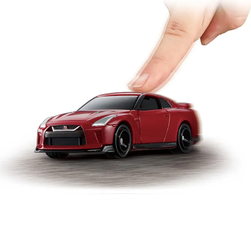 TAKARA TOMY Alloy Mini Car 4D Simulation Car #1 Nissan GT-R Assembled Models-1
