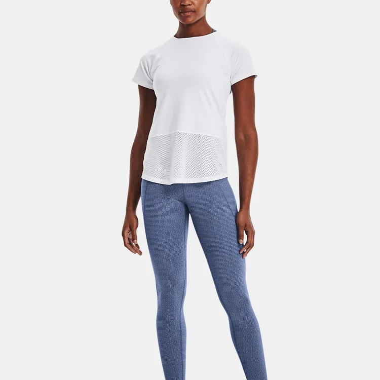 Under Armour BreatheBreathelu Raglan Sleeve T Shirt Women's White-2